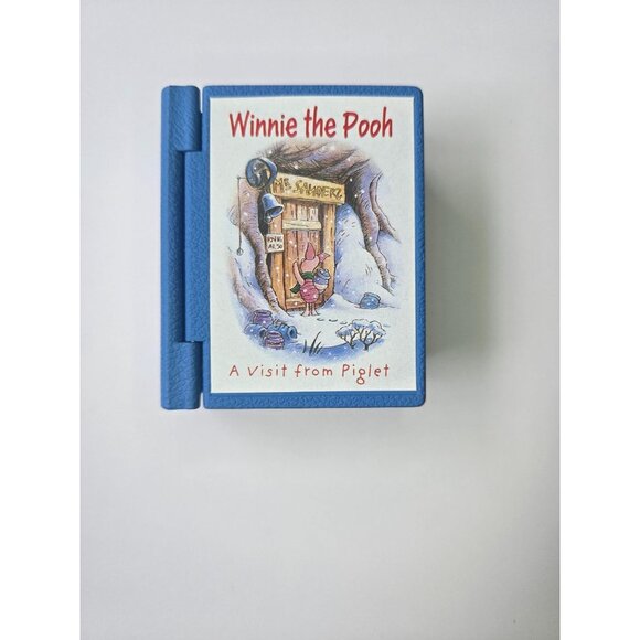 Winnie The Pooh Hallmark Keepsake Book Diorama Ornament "A Visit From Piglet" 19 - Picture 4 of 8